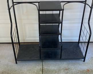 Metal Golf Bag Holder And Accessory Organizer