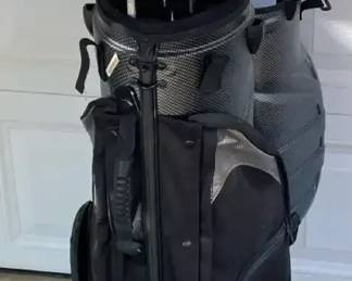 02 Callaway Big Bertha Gold Clubs Taylor Made Aero Burner King Cobra Bag Boy Hard shell Golf Bag