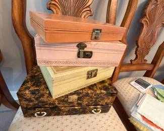 EMPTY JEWELRY BOXES