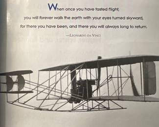 Great Quote featured in the book Chronicle of Aviation