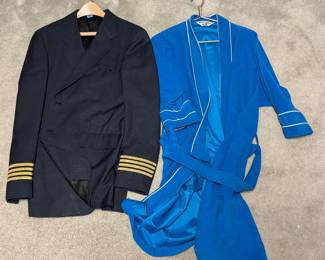 Captain's Pilot Jacket and Men’s Munsingwear Robe