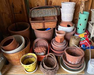 Pots, Baskets, Planters