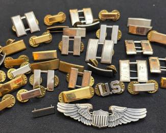 Vintage Military Sterling Gold Filled
