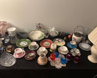 Antique, vintage serving ware