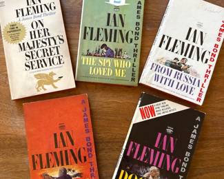 James Bond Paperbacks