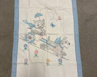 Vintage Baby Blanket