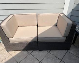 Modern Wicker Sofa