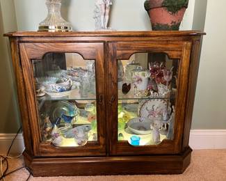 Lighted Curio Cabinet