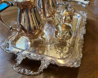 Tea Set and Tray