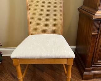 Pair Bamboo Style Chairs