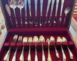 Silverplate Flatware Set