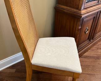 Pair Bamboo Style Chairs
