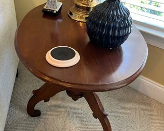 Round Table with Decor