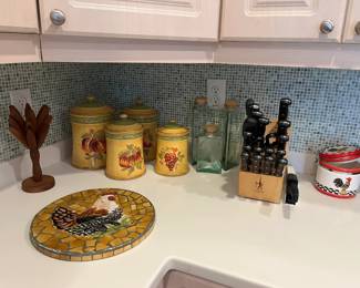 Canister Set and Knife Set