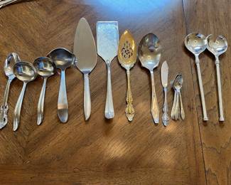 Assorted Silverplate Items