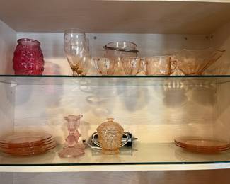 Pink Depression Glass