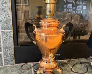 Vintage Copper Samovar