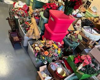 Decorations in Tubs