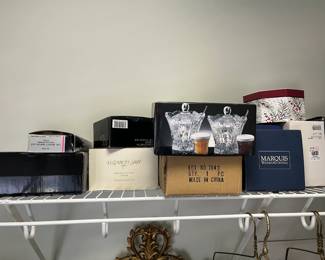 Waterford and Glassware