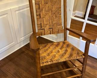 Antique Woven Rocker
