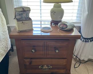 Nightstand and Decor