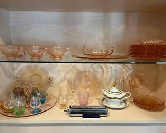 Pink Depression Glass