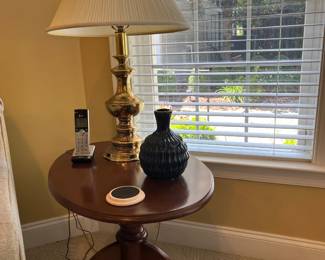 Round Table with Decor