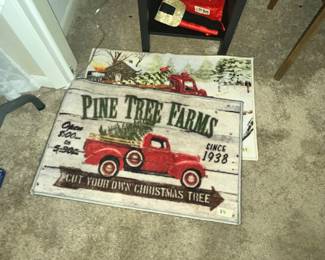CHRISTMAS DOOR MATS