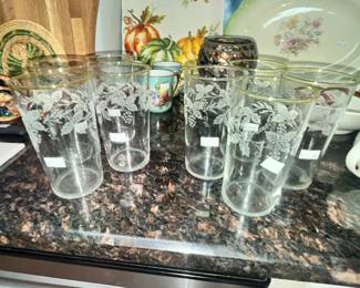 ETCHED TUMBLERS