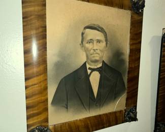 ANOTHER FINE PAIR OF ANTIQUE FRAMES w/ PHOTOS