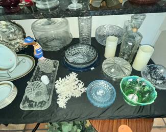 SPLENDID SELECTION OF INTERESTING GLASSWARE