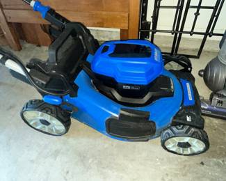 GREAT KOBALT 24V SELF PROPELLED MOWER & BAG