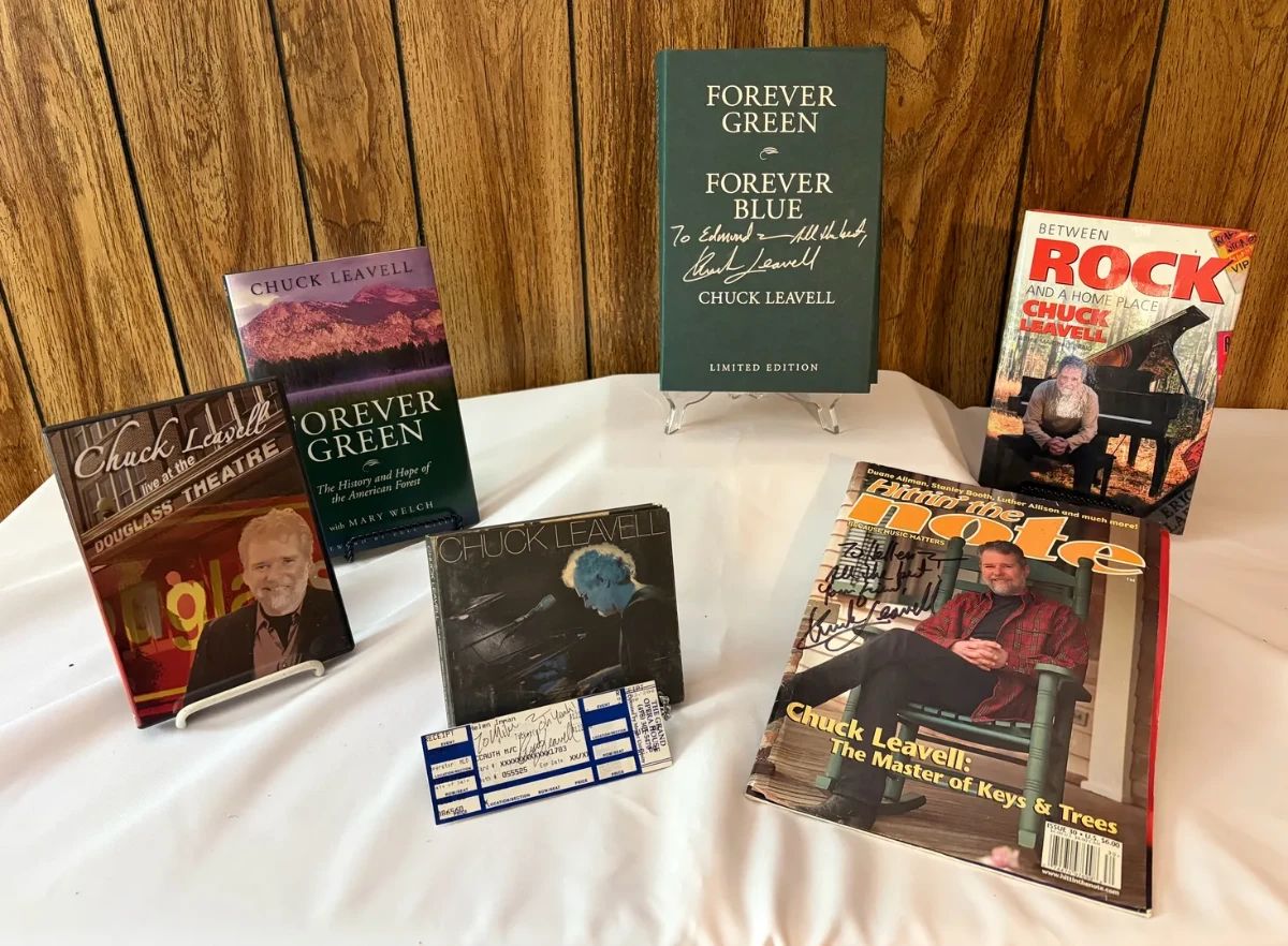 Chuck Leavell Autographed Southern Rock Collection Signed Books, CD Memorabilia