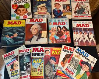 Vintage MAD Magazine Collection 1970s Issues Super Specials Alfred E. Neuman