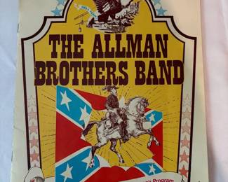 Original 1974 Allman Brothers Band Summer Campaign 74 Souvenir Tour Program