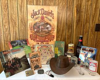 Lynyrd Skynyrd, Jack Daniels, Budweiser NASCAR Southern Rock Collector Lot