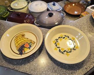 Kovack pottery platters 