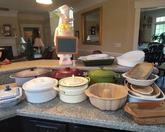 Lots of baking dishes!
