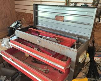 Vintage Craftsman 3-drawer tool box