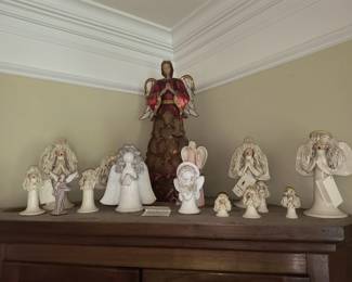 Piney woods Pottery angels