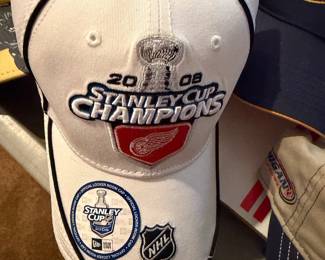 2008 Stanley Cup Champions Baseball Cap Red Wings