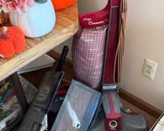 Kirby Classic III Red Plaid Bag Chrome Home Cleaning Upright Vacuum Vintage
