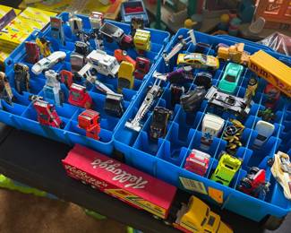 Vintage Matchbox Cars and Case