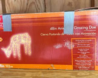 48 Inch Grazing Christmas Deer