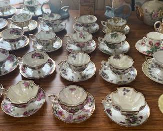 Vintage Napco China Tea Cups