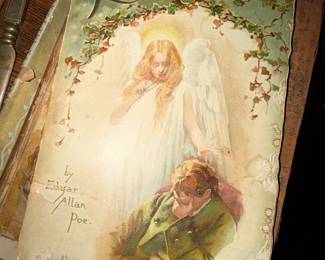 1895 The Raven by Edgar Allan Poe Book