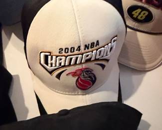 2004 NBA Champions Baseball Cap
