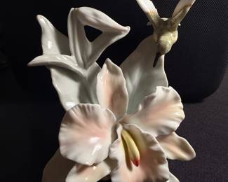 Vintage Hummingbird Figurine