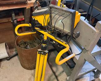 Twin Head Halogen Shop Light