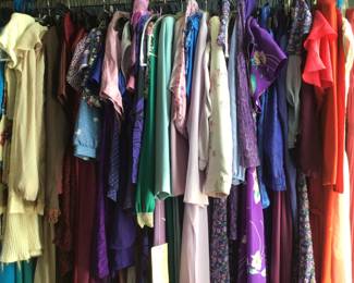 Vintage 1970-1980s dresses. $25 room